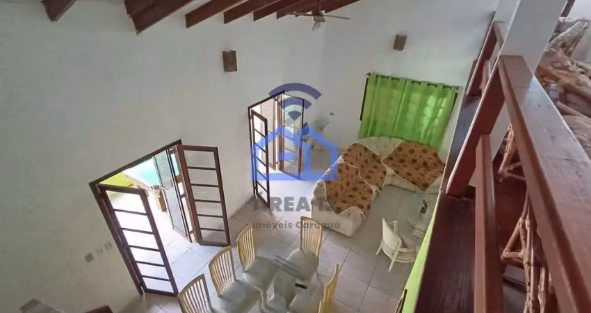 Casa para locação com piscina, área gourmet, 04 suítes no bairro pontal de santa marina em caraguat