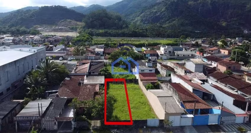 Terreno com 245 metros quadrados, à venda, no bairro Jardim das Gaivotas em Caraguatatuba, litoral