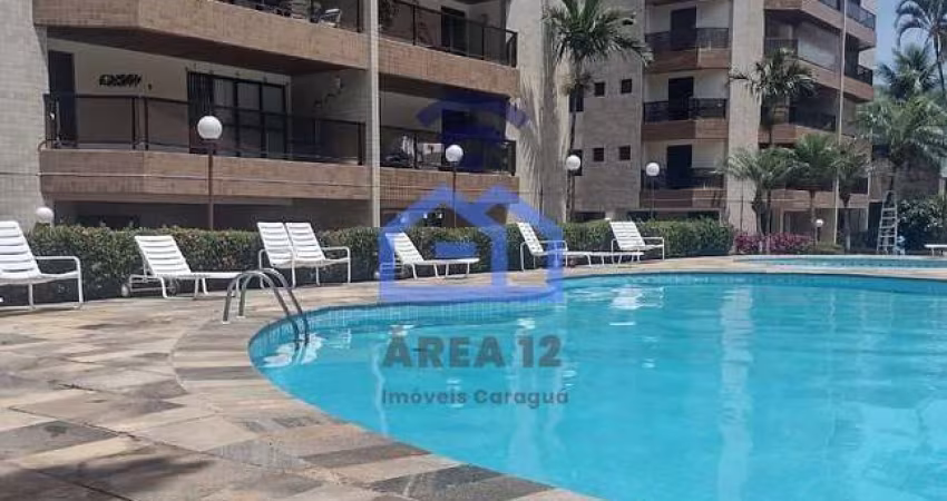 Magnífico apartamento com lazer completo à venda, a apenas 200m da praia de Tabatinga em Caraguatat