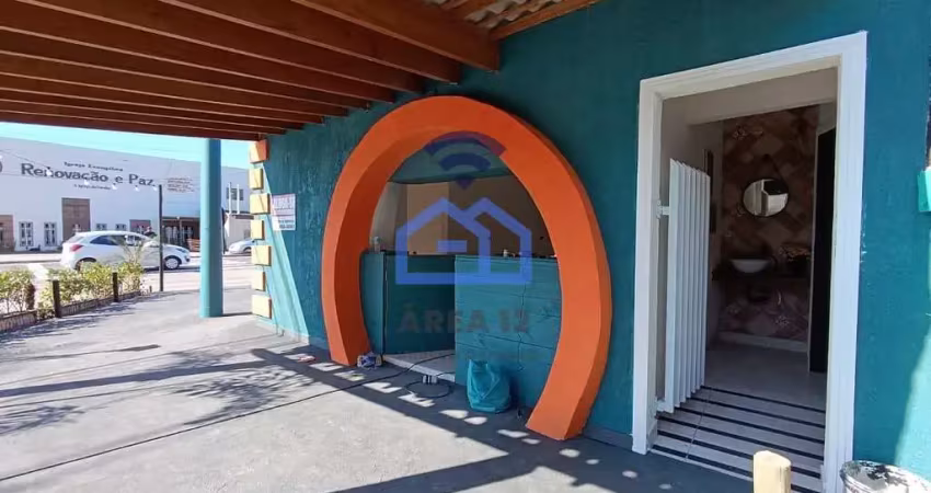 Ponto comercial para locação no  bairro porto novo em caraguatatuba, sp - ótima localização à beira
