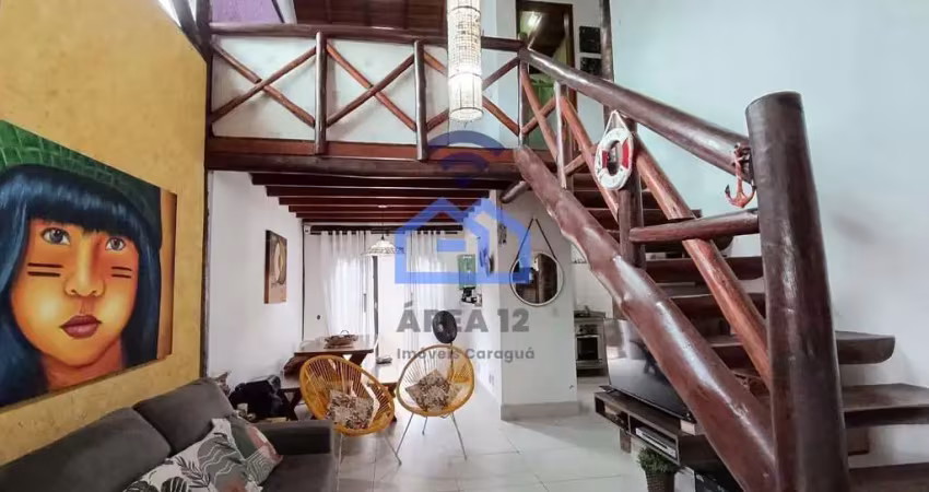 Casa em condomínio à venda no bairro martim de sá em caraguatatuba, sp com 02 dormitórios, 02 vagas