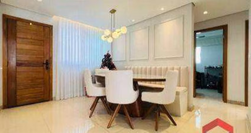 Apartamento Garden com 3 dormitórios à venda, 83 m² por R$ 480.000,00 - Santa Amélia - Belo Horizonte/MG
