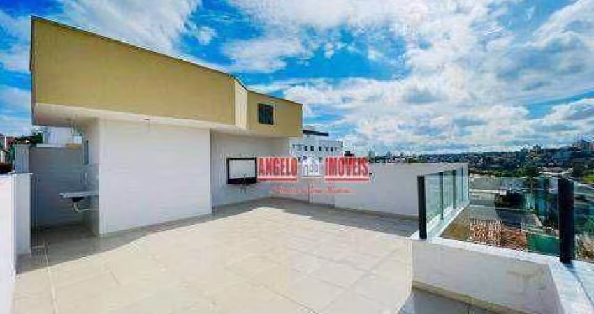 Cobertura com 3 quartos à venda, 128 m² por R$ 586.900 - Santa Branca - Belo Horizonte/MG
