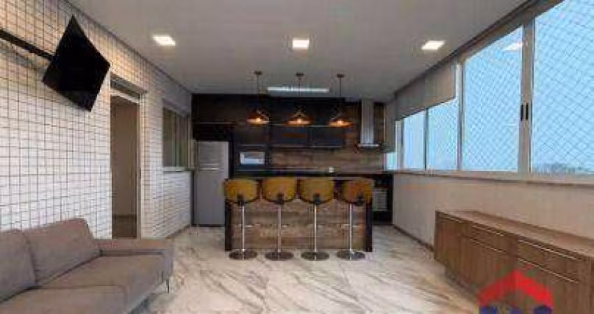 Cobertura com 3 quartos à venda, 140 m² por R$ 1.250.000 - Itapoã - Belo Horizonte/MG