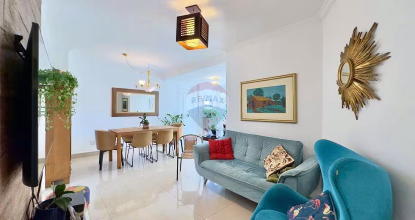 Apartamento na Vila Mascote com 123 m², 3 dormitórios, 1 suíte e vagas.