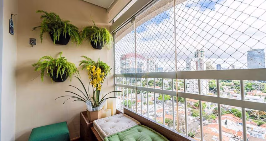 Apartamento no Brooklin - 2 dormitórios, 1 suíte, 55m² , 1 vaga, reformado