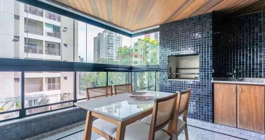 Apartamento dos sonhos com  varanda gourmet na vila mascote - 116 m² - 2 vagas