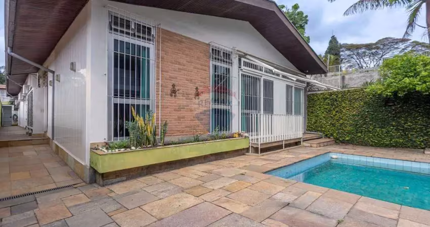 Casa térrea com piscina e edícula à venda no brooklin – ampla, confortável e muito bem localizada!