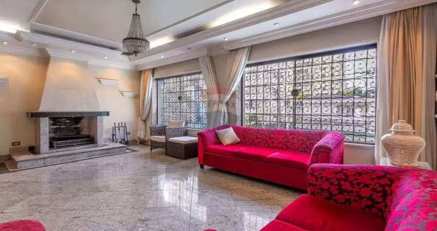 Sobrado de alto padrão com 360m²  com edícula na vila alexandria - sofisticação e conforto em residência única.