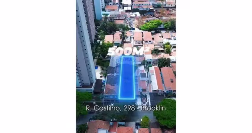 Terreno de 500m² à venda a 200m da av. jornalista roberto marinho – oportunidade imperdível no  brooklin!