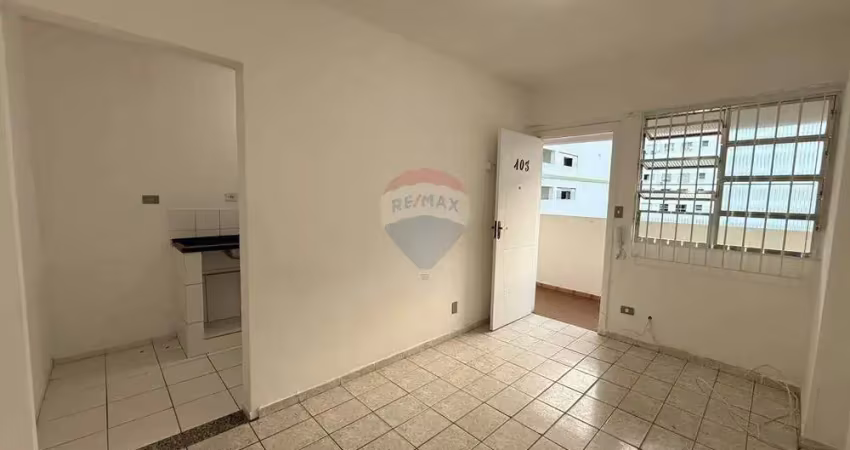 Apartamento 38m² de frente a praia do gonzaguinha – são vicente sp