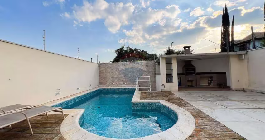 Casa de alto padrão em mirandópolis com 4 suítes, piscina e vista incrível