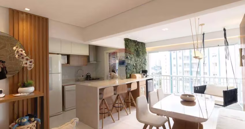 2 dorms com projeto assinado, mobiliado e lazer completo na mooca