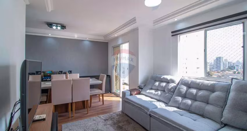 Apartamento de 88m² no moinho velho – 3 dormitórios, sacada, 2 vagas fixas e áreas de  lazer