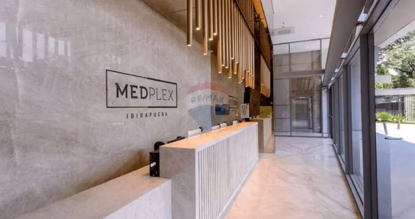 Conjunto comercial  40m2 1 vaga no centro médico medplex ibirapuera