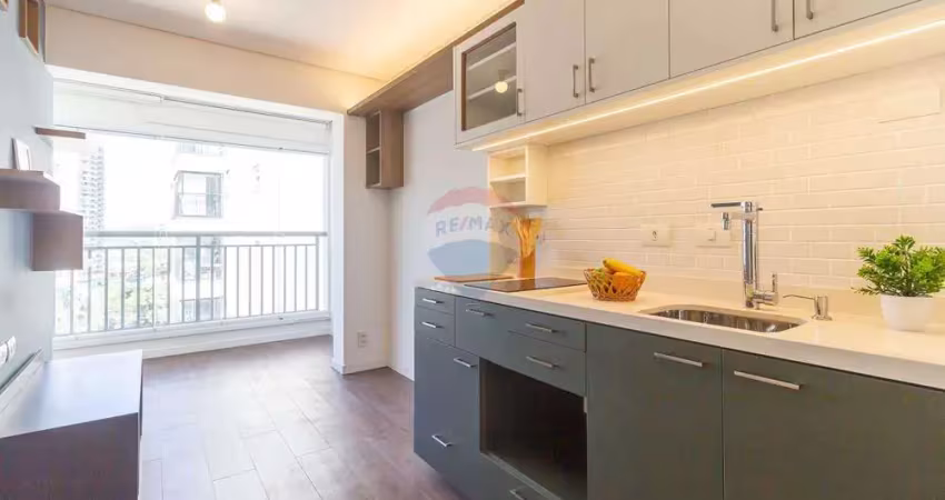 Apartamento 32m² com varanda incrível e a 100 metros do metrô butantã