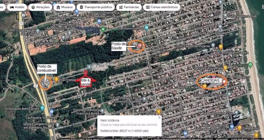 Terreno à venda no Itacolomi, Balneário Piçarras 