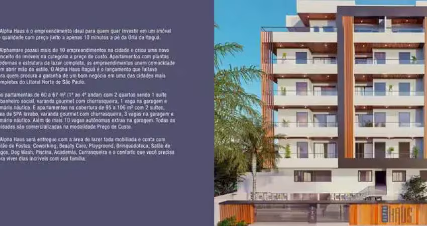 Apartamento na planta para venda em ubatuba, itagua, 2 dormitórios, 2 suítes, 3 banheiros, 3 vagas