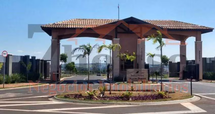 Terreno à venda em condomínio exclusivo em paulínia-sp  residencial terras da estância - ala do bosque  200,00 m² de área  condomínio formado pronto para construir
