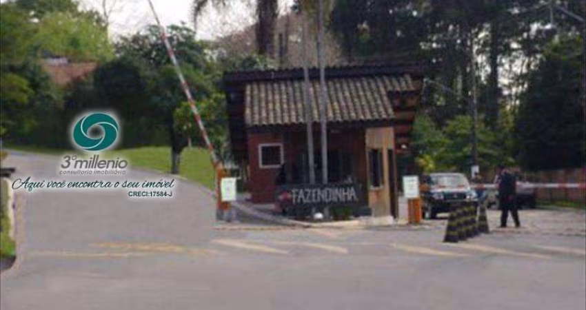 Terreno a venda 1.410m2 Fazendinha Granja Viana - R$ 470mil