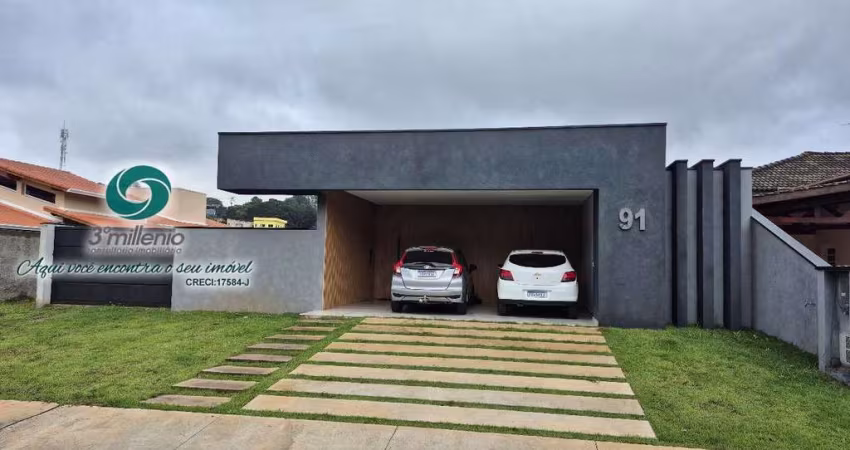 Casa  Nova - TÉRREA  3 suítes, piscina jardim Passargada -Cotia