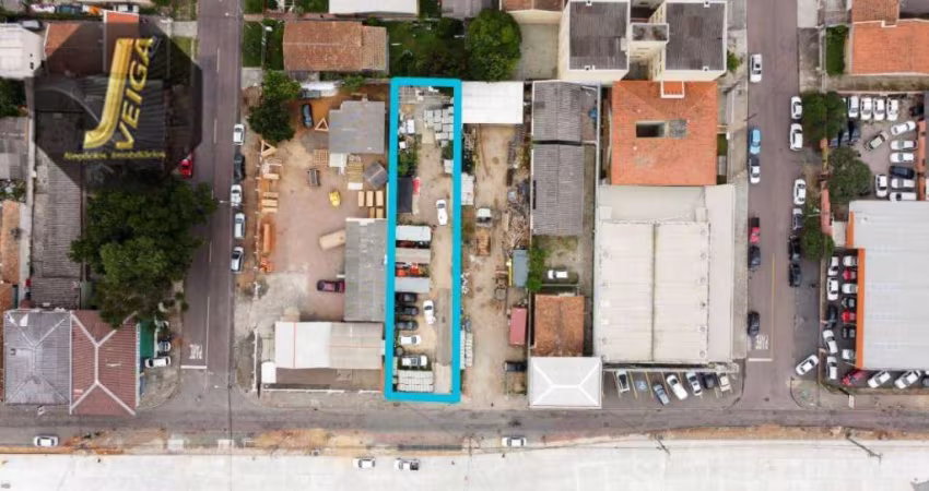 Venda: 20% entrada e saldo em até 100 meses,. Terreno no Capão Raso com  576 m²