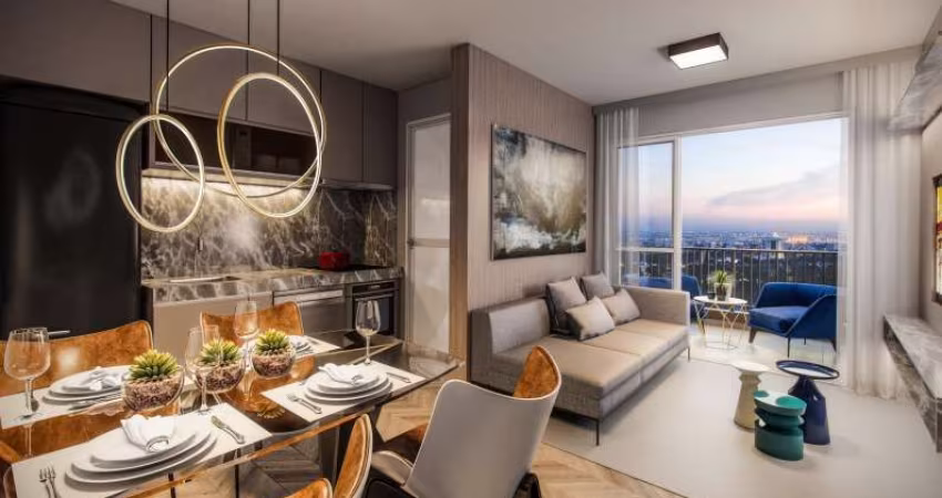 Apartamento  á venda no Vila Mariana com  46m²  1 dormitórios  2 banheiros  1 vagas