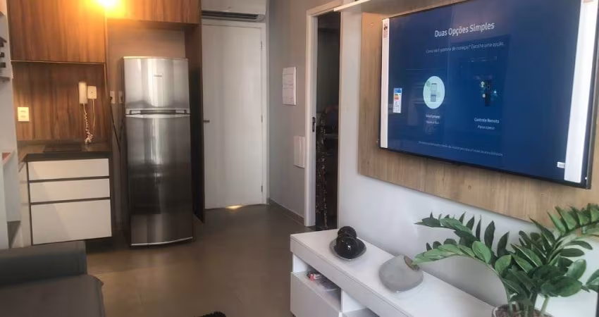 LINDO APARTAMENTO PARA LOCAÇÃO 1 DORMS SEMI-MOBILIADO - 41m²