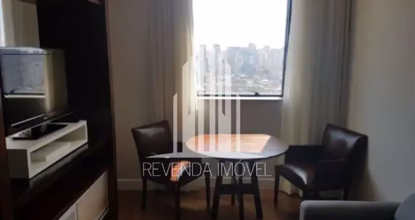 Apartamento à venda no Itaim Bibi, São Paulo-SP: 1 quarto, 1 banheiro, 1 vaga de garagem, 25m² de área. Venha conferir!