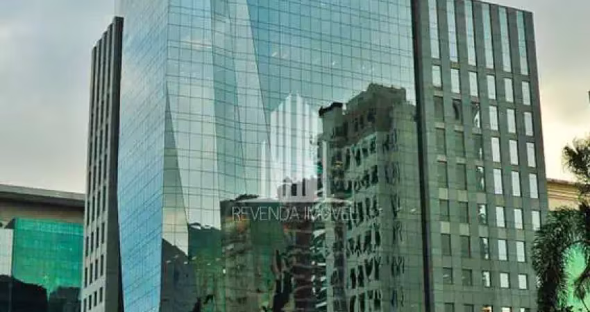 Conjunto comercial de alto padrão no itaim bibi: 1 sala, 4 banheiros, 13 vagas - 539m² em são paulo - sp