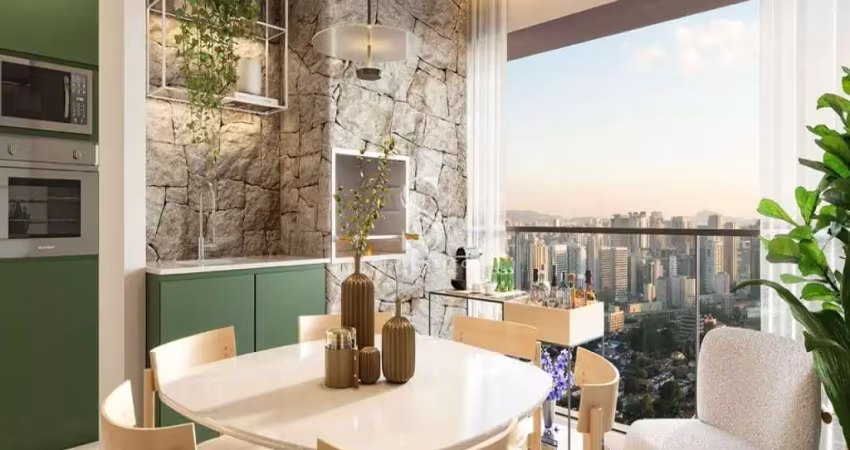 Edificio mundo apto campo belo - apartamento de 34m² com 2 dormitórios, 1 banheiro e não possui vaga
