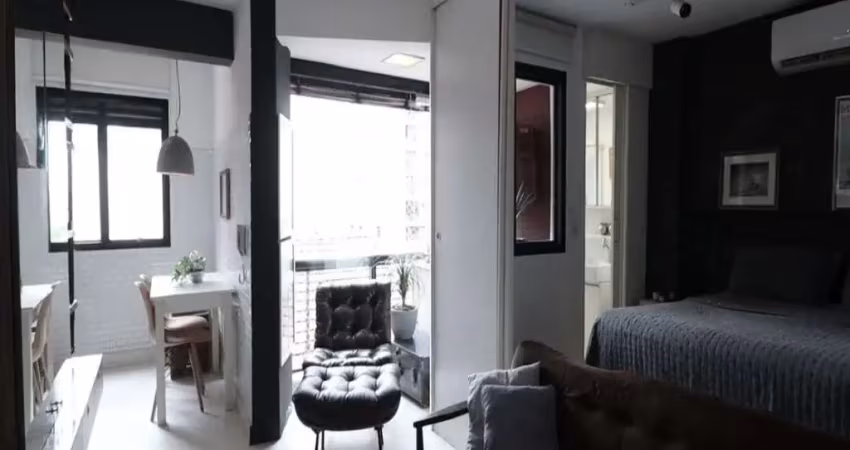 Apartamento no  condomínio stare moema no campos elíseos com 38m² 1 dormitório 1 banheiro