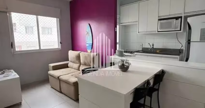 Apartamento mobiliado à venda com 38m², 1 quarto e sem vaga