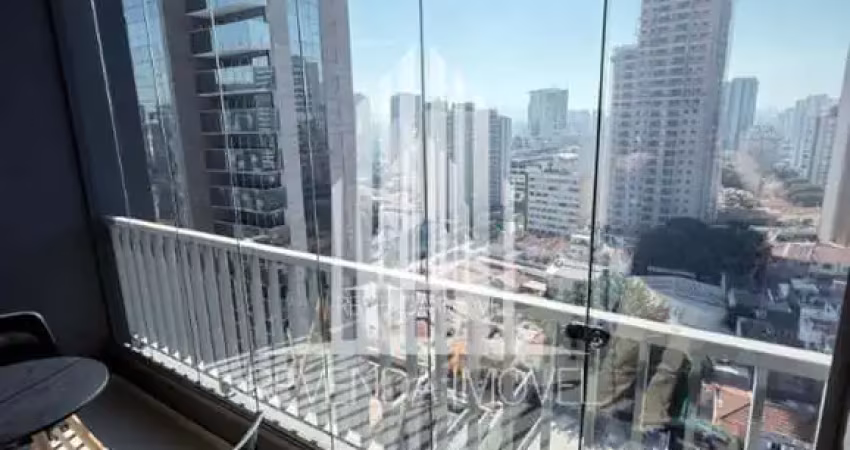 São paulo-sp: apartamento para locação em perdizes com 1 quarto, sala, banheiro, vaga e 24m² de área!