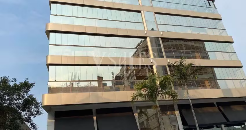 Na praia brava, com 1 suíte, 2 demis e 2 vagas de garagem