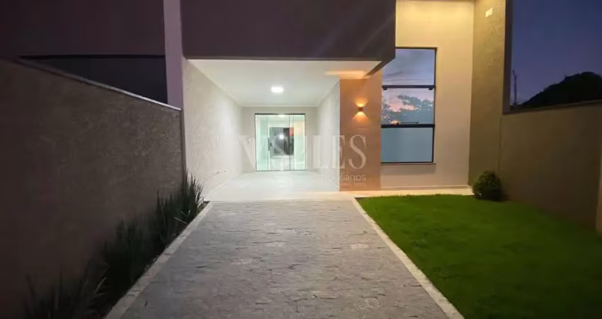 2 dormitorios, terreno amplo, linda casa em itajuba, excelente acababemento