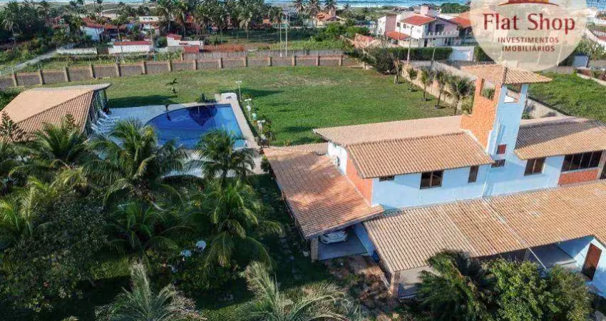 Casa com 06 dormitórios à venda, 704 m² por r$ 6.500.000 - taíba - são gonçalo do amarante/ce