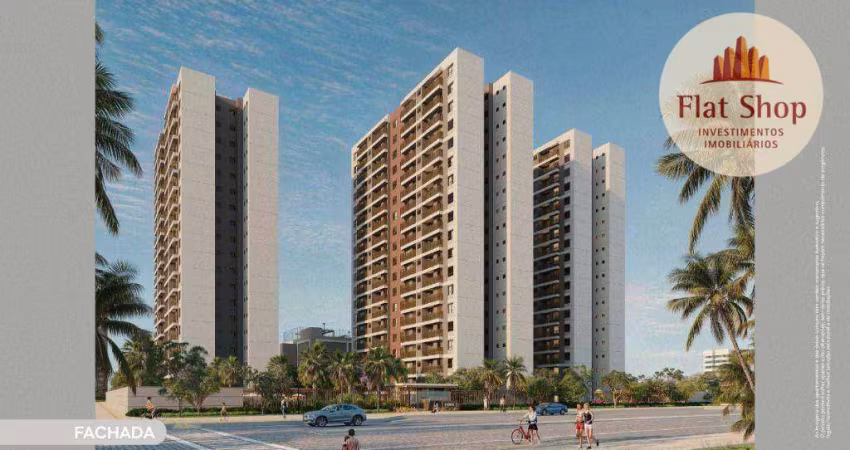 Apartamento com 2 dormitórios à venda, 53 m² por R$ 403.000,00 - Praia do Futuro II - Fortaleza/CE