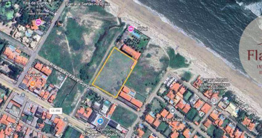 Terreno à venda no cumbuco, 7.810 m² por r$ 5.467.000 - cumbuco - caucaia/ce