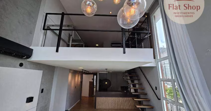 Apartamento loft à venda com vista mar, 60 m² por r$ 720.000 - meireles - fortaleza/ce