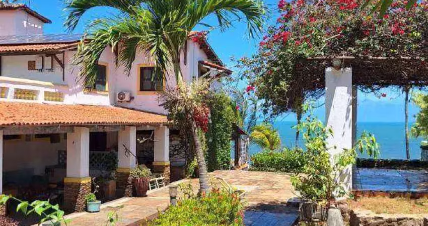Casa com 7 dormitórios à venda com vista mar, 700 m² por r$ 1.850.000 - iparana - caucaia/ce