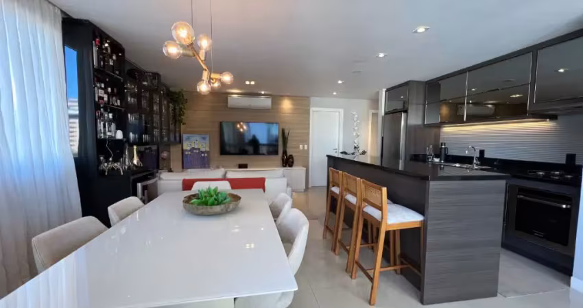 Apartamento 3 dormitórios à venda – beira-mar continental, estreito – 115 m²