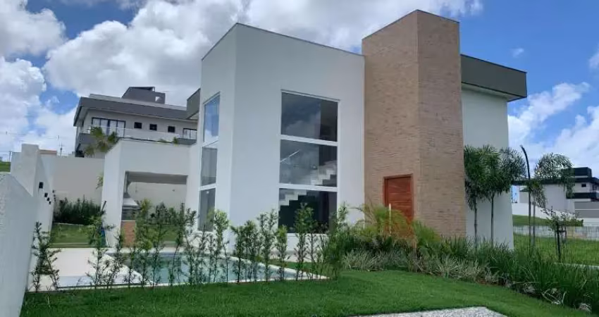 Casa em condomínio fechado com 4 quartos à venda na Rua Caraíva, Alphaville Litoral  Norte 1, Camaçari