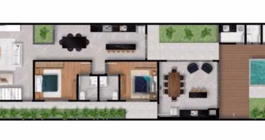 Incríveis Casas no Elegante Condomínio Mata Atlântica - Jardim Belvedere - Volta Redonda/RJ