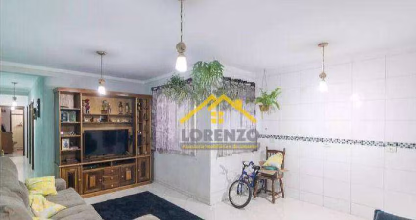 Cobertura com 3 dormitórios à venda, 144 m² por R$ 650.000,01 - Vila Alzira - Santo André/SP