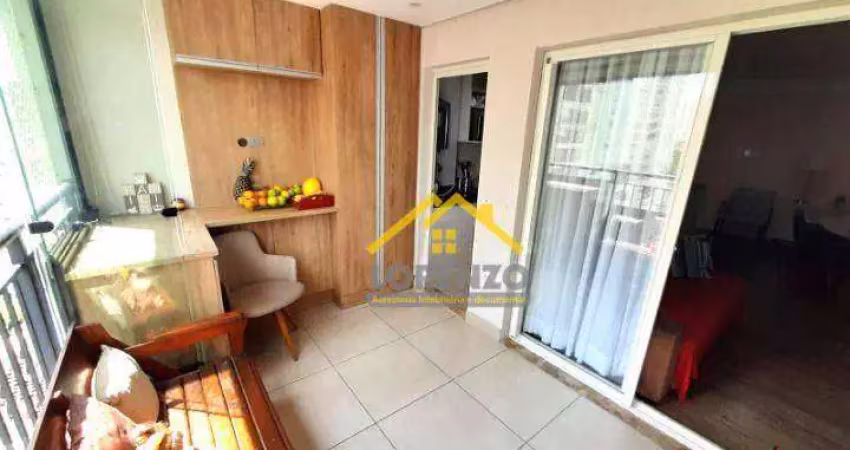 Apartamento à venda, 81 m² por r$ 905.000,00 - campestre - santo andré/sp