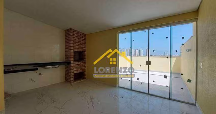 Cobertura com 2 dormitórios à venda, 94 m² por R$ 470.000,00 - Vila Curuçá - Santo André/SP