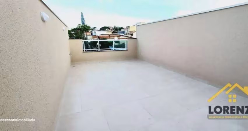 Cobertura com 2 dormitórios à venda, 104 m² por r$ 477.000,00 - jardim paraíso - santo andré/sp