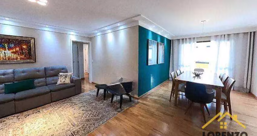 Apartamento com 3 dormitórios à venda, 143 m² por R$ 1.393.100,00 - Vila Assunção - Santo André/SP