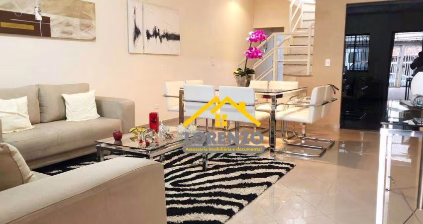Sobrado com 3 dormitórios à venda, 140 m² por R$ 650.000,00 - Santa Teresinha - Santo André/SP